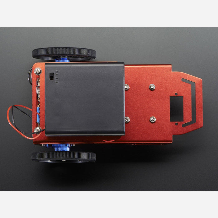 Anodized Aluminum Metal Chasis for a Mini Robot Rover