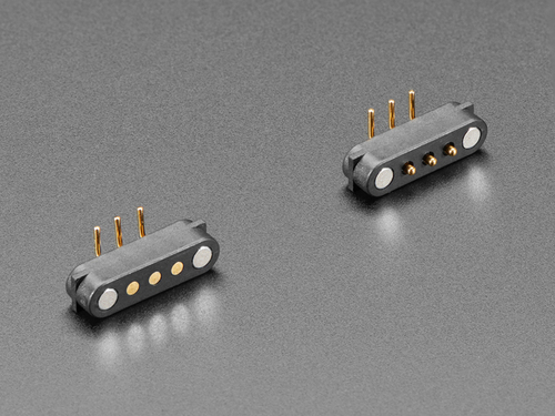 DIY Magnetic Connector - Right Angle Three Contact Pins