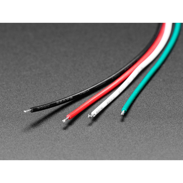 JST PH 4-Pin Socket to Color Coded Cable - 200mm