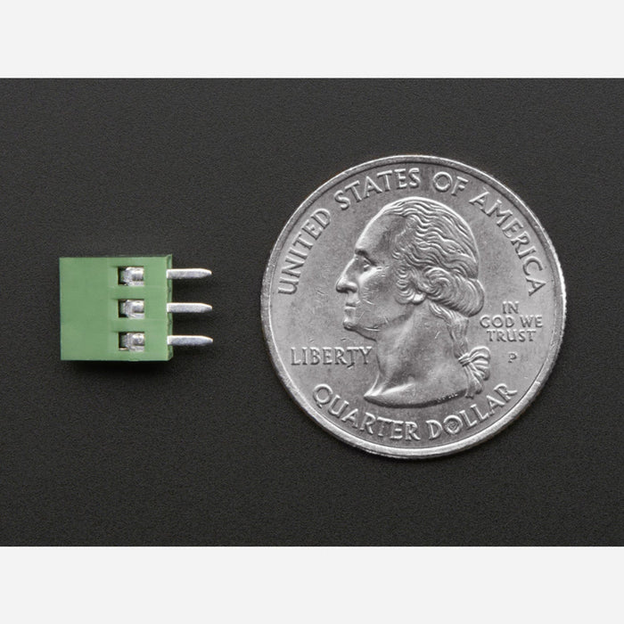 2.54mm/0.1 Pitch Terminal Block - 3-pin