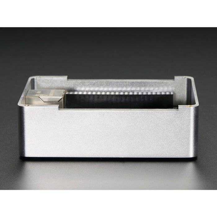 Anidees BeagleBoneBlack Case - Silver Aluminum with Crystal Top