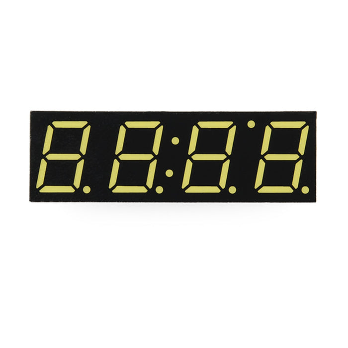 7-Segment Display - 4-Digit (White)