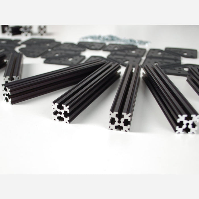 OpenBeam Starter Kit - Black Aluminum