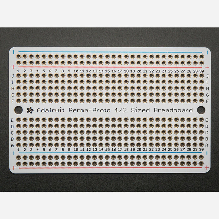 Adafruit Perma-Proto Half-sized Breadboard PCB - Single