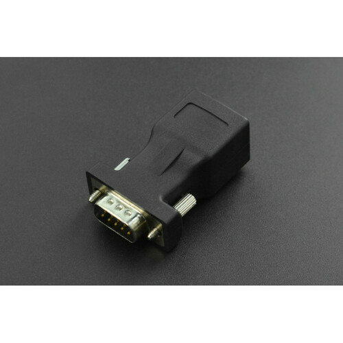 DB9 Male to RJ45 Female Adapter