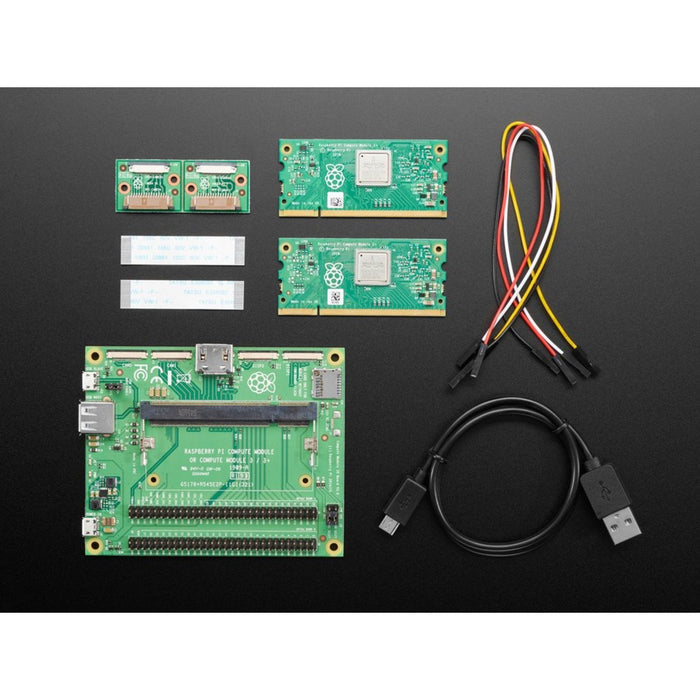 Raspberry Pi Compute Module 3+ Dev Kit with Two Computer Modules