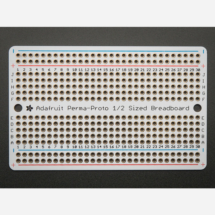 Adafruit Perma-Proto Half-sized Breadboard PCB - Single