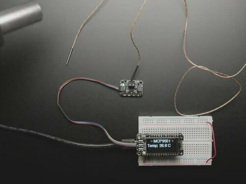 Adafruit MCP9601 (MCP96L01) I2C Thermocouple Amplifier