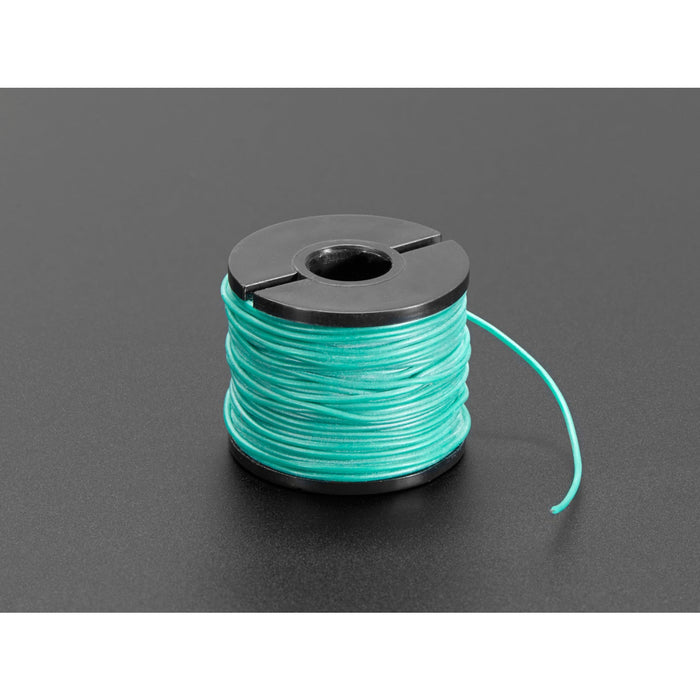 Silicone Cover Stranded-Core Wire - 50ft 30AWG Green