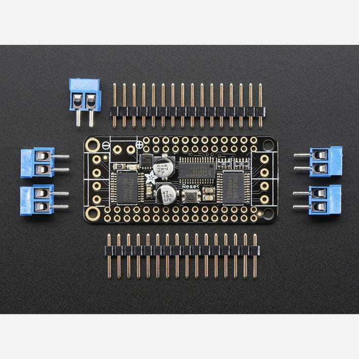 DC Motor + Stepper FeatherWing Add-on For All Feather Boards