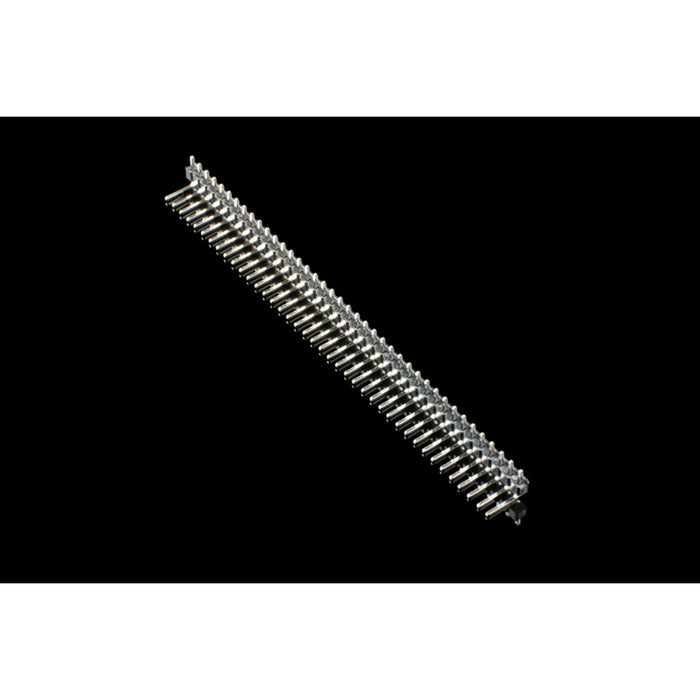 40  Pin Break Away Male Header- Right Angle-10 Pcs