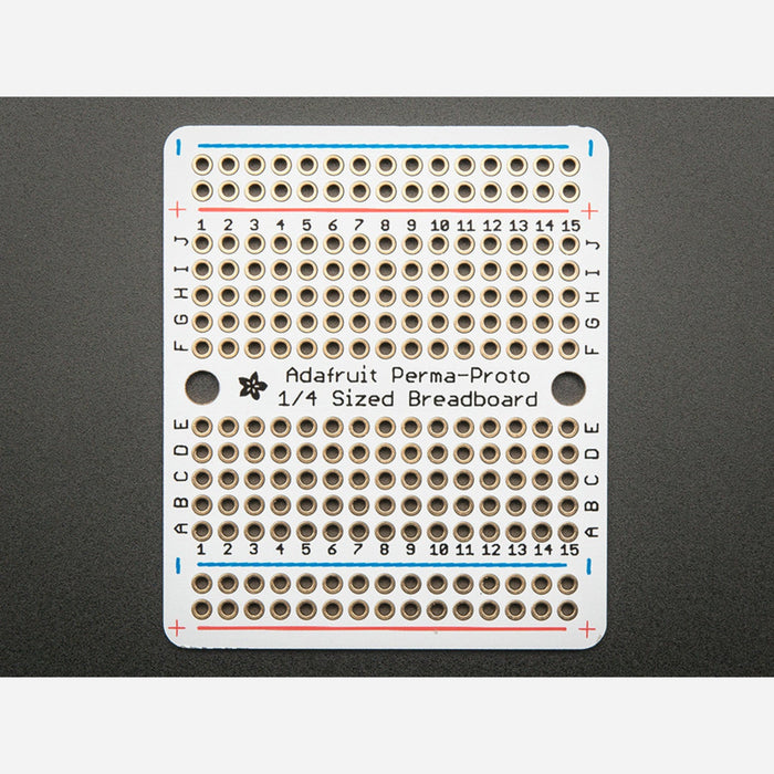 Adafruit Perma-Proto Quarter-Sized Breadboard PCB (3-Pack)