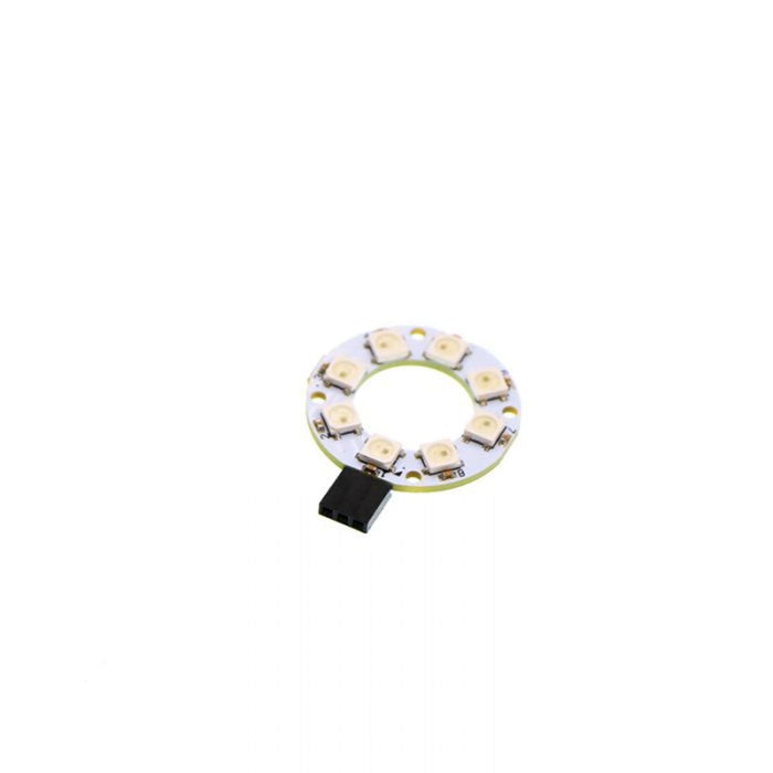 8 RGB Rainbow LED Ring