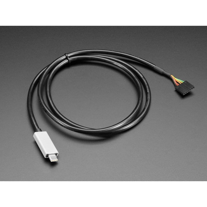 FTDI Serial TTL-232 USB Type C Cable - 5V Power and Logic