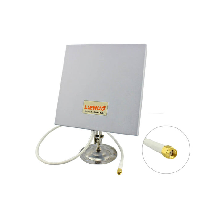 2.4GHz 14dbi Directional Panel Antenna kit for WiFi Router