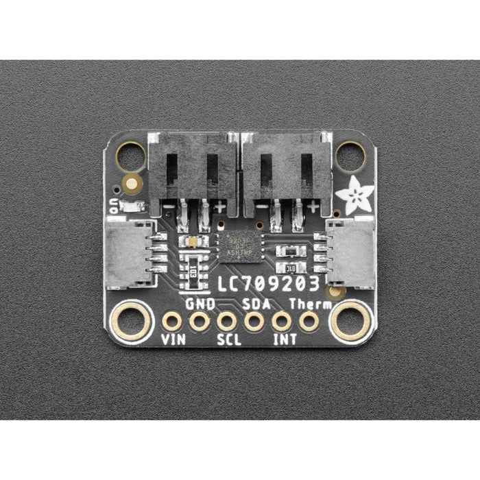 Adafruit LC709203F LiPoly / LiIon Fuel Gauge and Battery Monitor - STEMMA JST PH  QT / Qwiic
