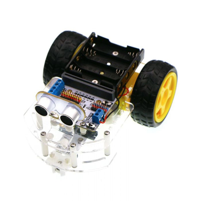 Motor:bit Acrylic Smart Car Kit (with micro:bit board)