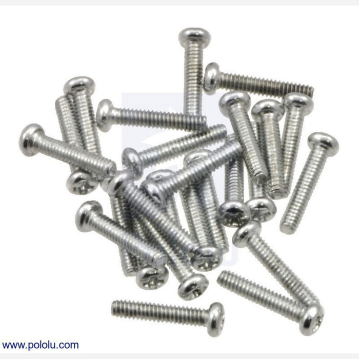 Machine Screw: #2-56, 7/16 Length, Phillips (25-pack)