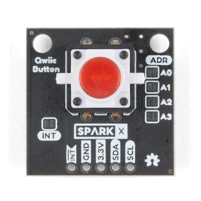 Qwiic Button - Red
