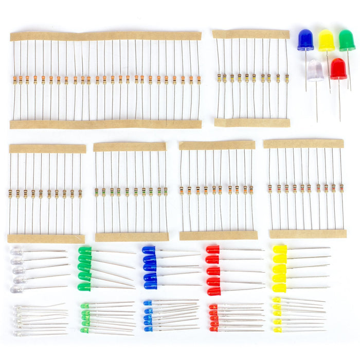 Maker Essentials - LEDs Resistors