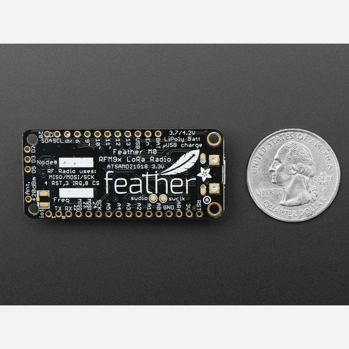 Adafruit Feather M0 with RFM95 LoRa Radio - 900MHz