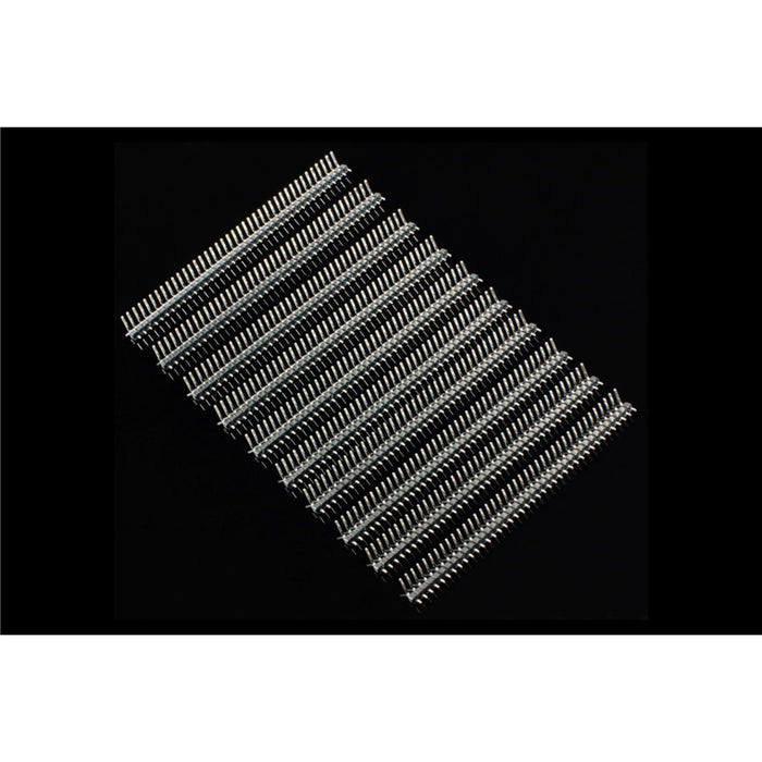 40  Pin Break Away Male Header- Right Angle-10 Pcs