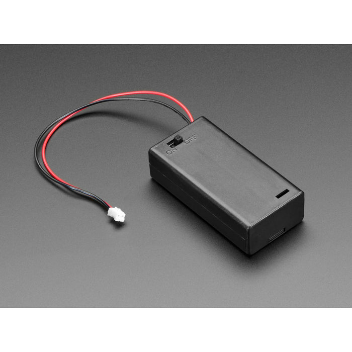 2 x AA Battery Holder with On/Off Switch JST PH Connector