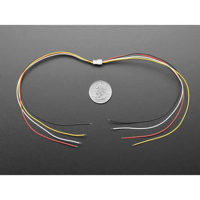 1.25mm Pitch 4-pin Cable Matching Pair - 40cm long - Molex PicoBlade Compatible