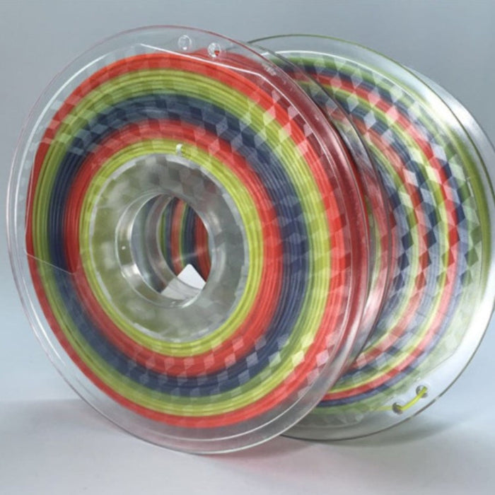 Rainbow PLA Filament 1.75mm, 1Kg Roll - Rainbow