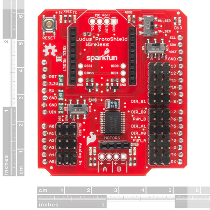 SparkFun Ludus Protoshield Wireless