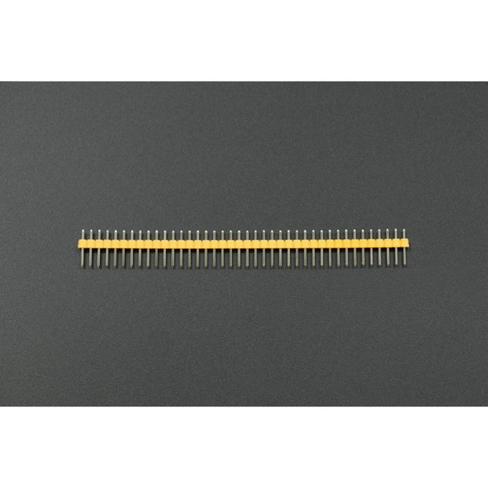 Arduino Male Pin Headers | 0.1 (2.54 mm) Straight Yellow