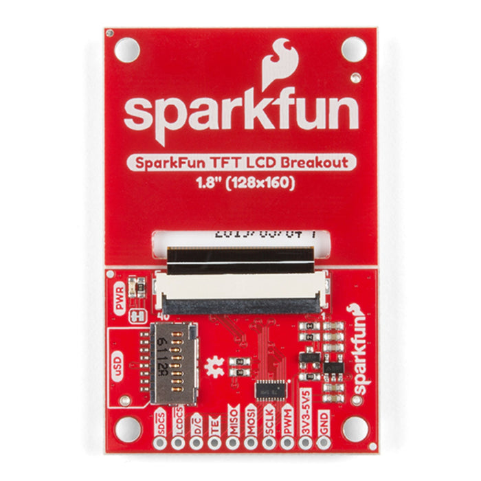 SparkFun TFT LCD Breakout - 1.8 (128x160)