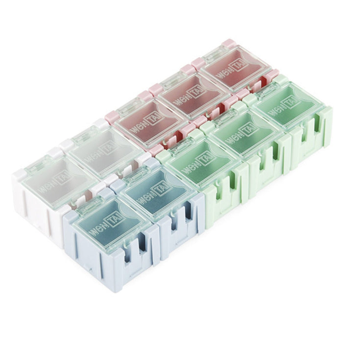 Modular Plastic Storage Box - Small (10 pack)