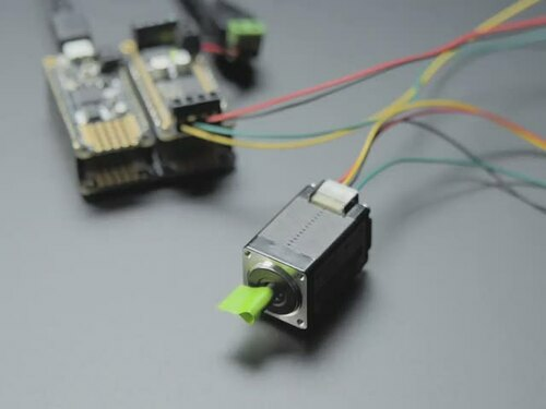 Mini Stepper Motor - 200 Steps - 20x30mm NEMA-8 Size