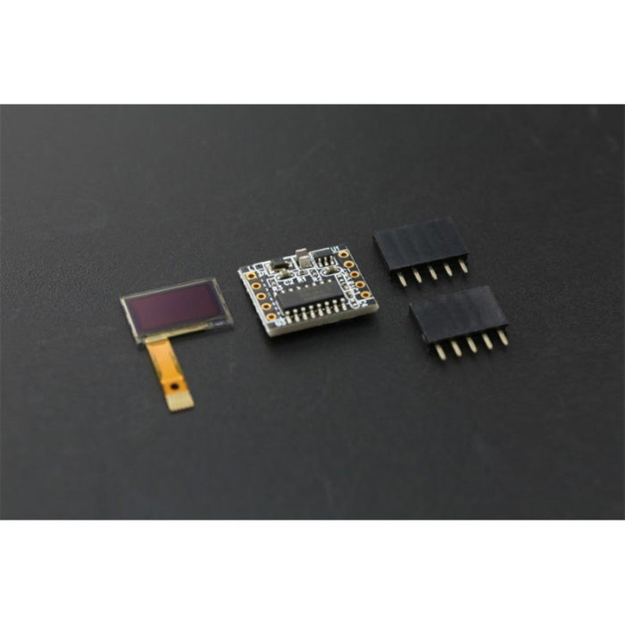 SPI/I2C Monochrome 60x32 0.5 OLED Display for Arduino