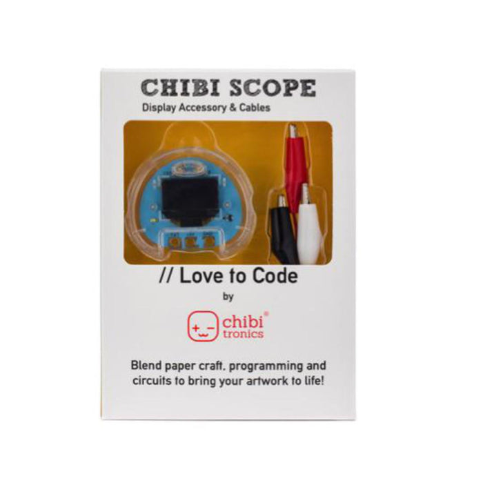 Chibitronics Love to Code: Chibi Scope Alligator Clips
