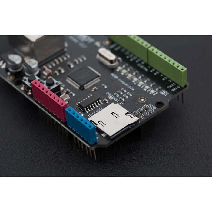 DFRduino Ethernet Shield V2.1 (Support Mega and Micro SD)
