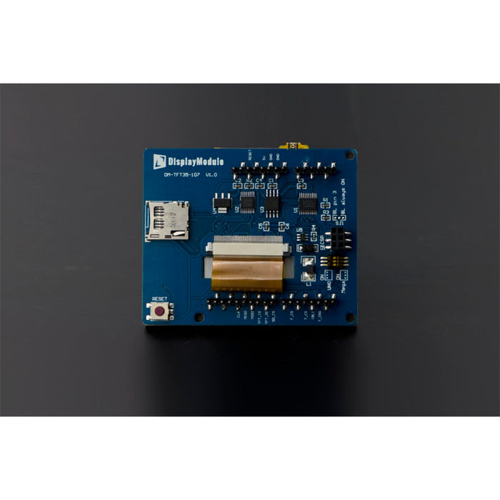 3.5 TFT Resistive Touch Shield with 4MB Flash for Arduino and mbed