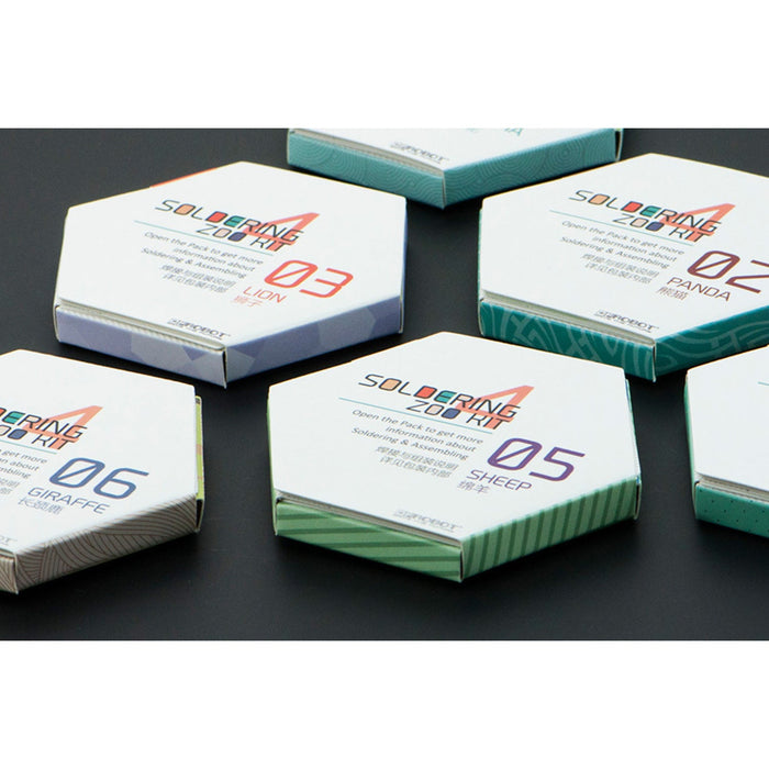 4-Soldering Zoo Animal Kit