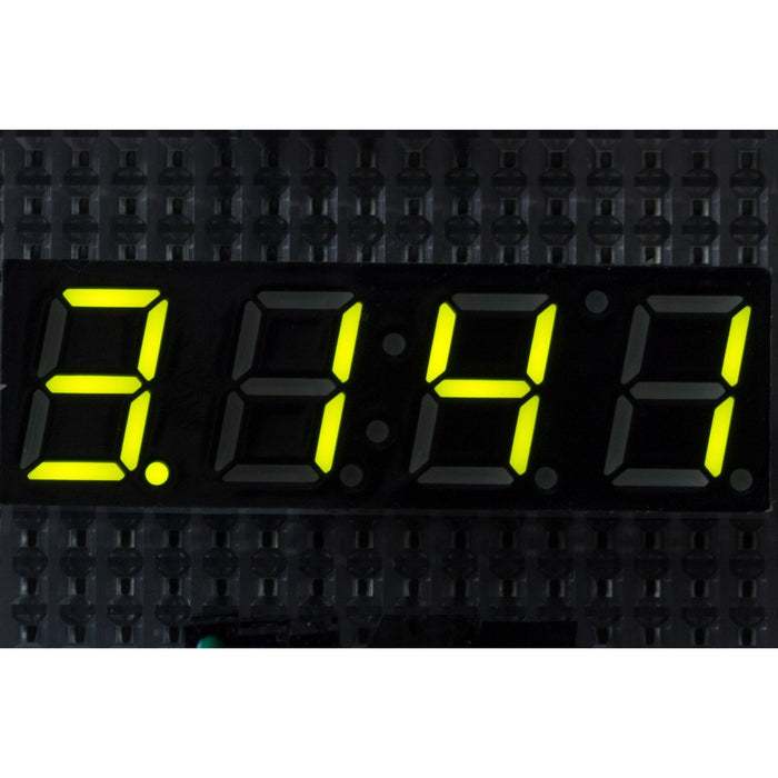 4 Digit 7 Segment Display - Green