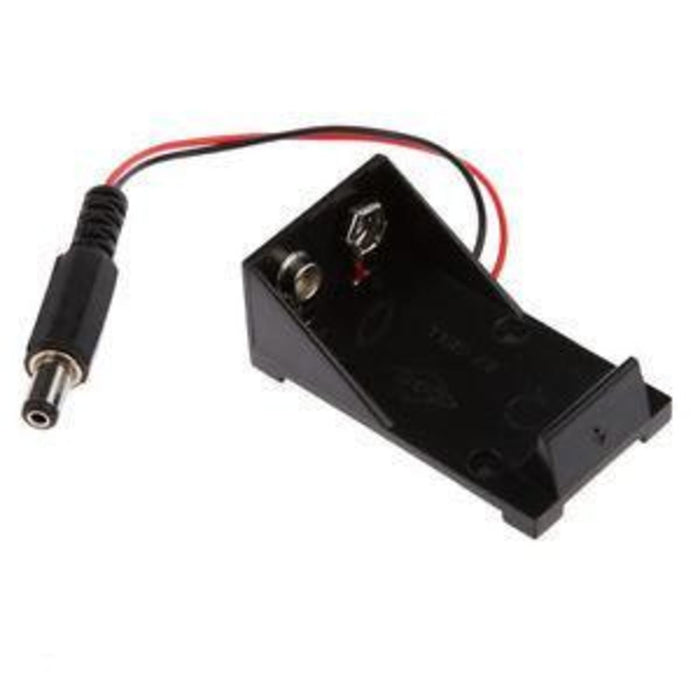 9V Battery Holder with Dc connector