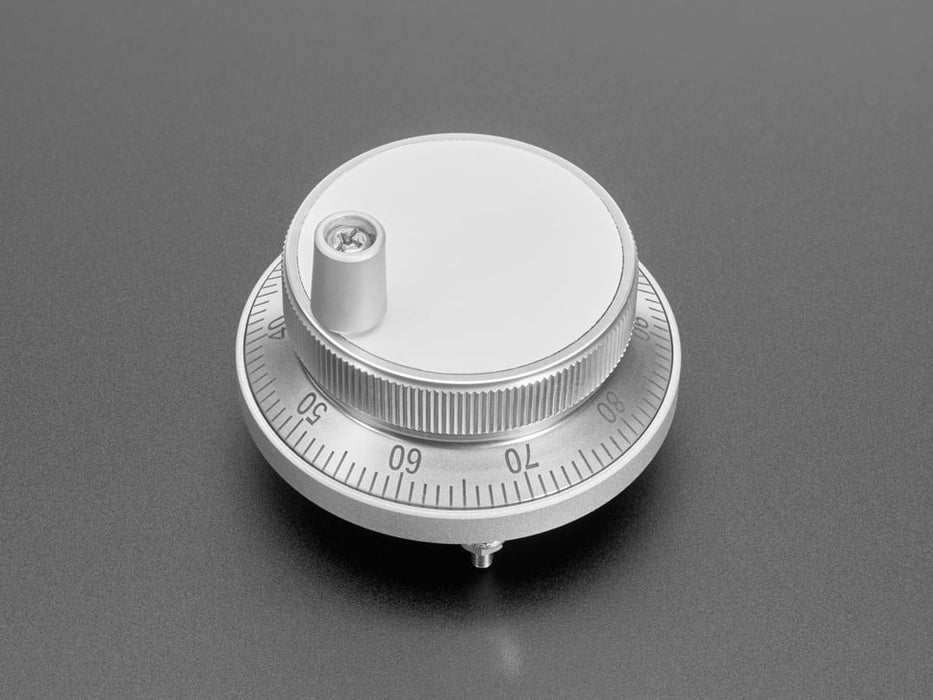 CNC Rotary Encoder - 100 Pulses per Rotation - 60mm Silver