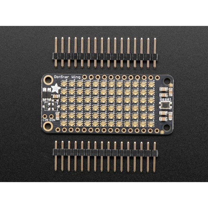 Adafruit DotStar FeatherWing - 6 x 12 RGB LEDs