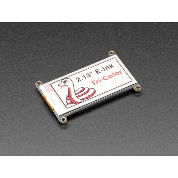 Adafruit 2.13 Tri-Color eInk / ePaper Display FeatherWing - Red Black White