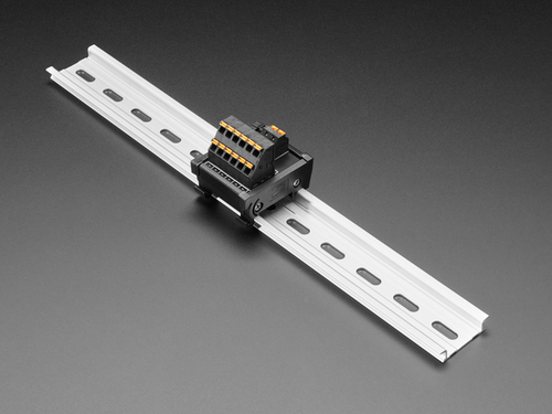 DIN Rail Dual 1x6 to Terminal Block Adapter