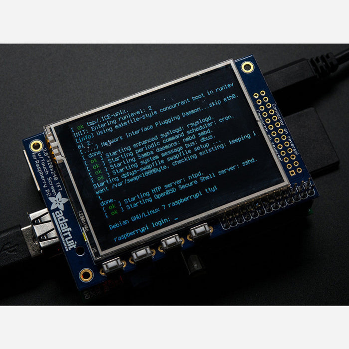 Adafruit PiTFT - 320x240 2.8 TFT+Touchscreen for Raspberry Pi