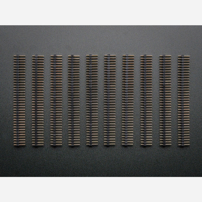 Break-away 0.1 2x36-pin strip dual male header (10 pieces)