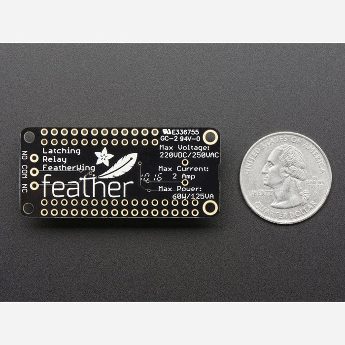 Adafruit Mini Relay FeatherWing - Latching