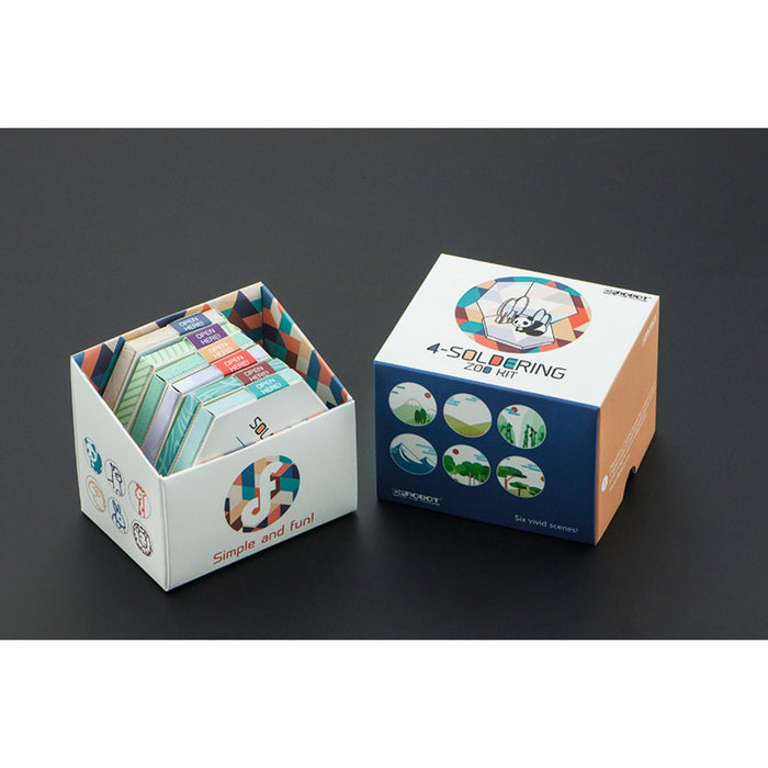 4-Soldering Zoo Animal Kit