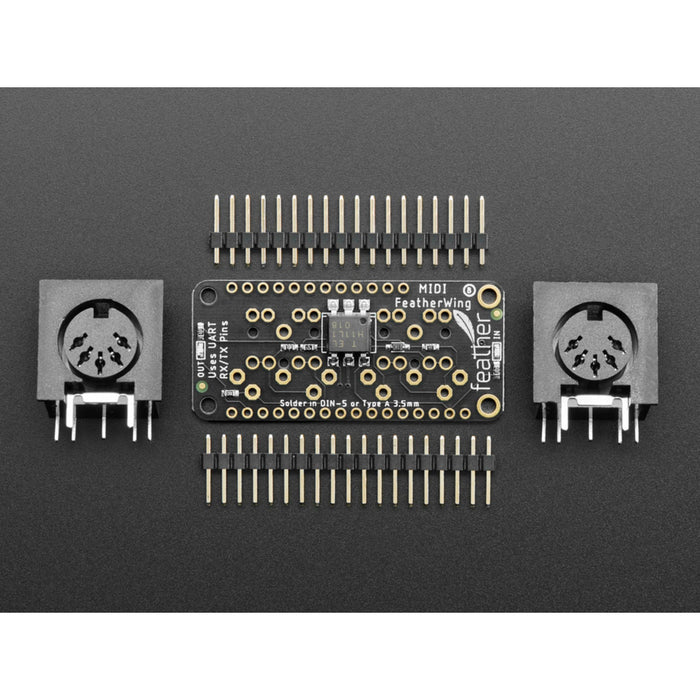 Adafruit MIDI FeatherWing Kit